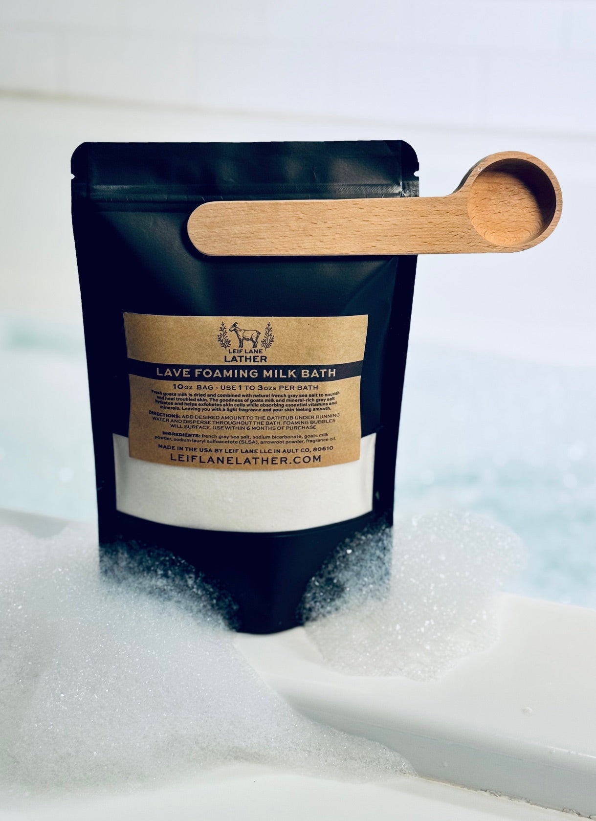 LAVE Foaming Milk Bath