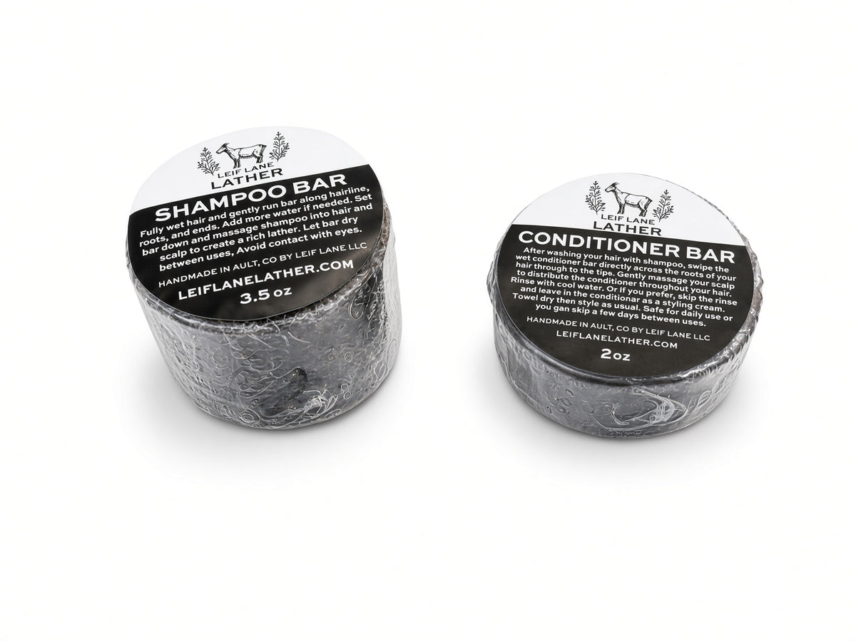 Shampoo 3.5oz Bar & Conditioner 2oz Bar