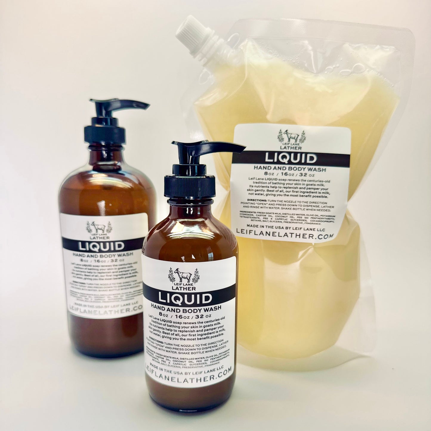 LIQUID Goats Milk Soap