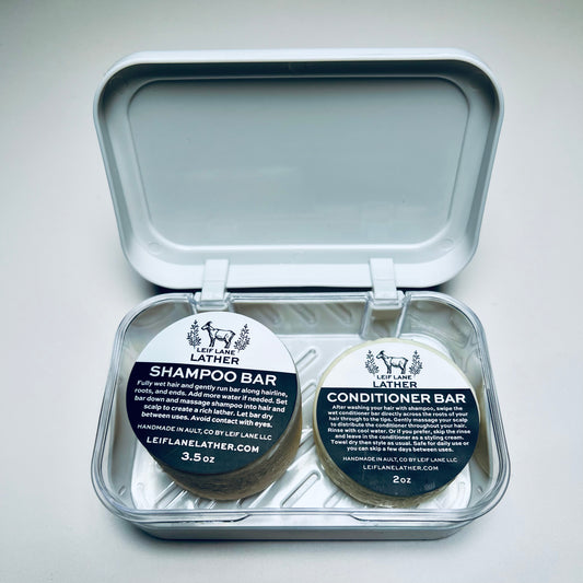 Shampoo 3.5oz Bar & Conditioner 2oz Bar