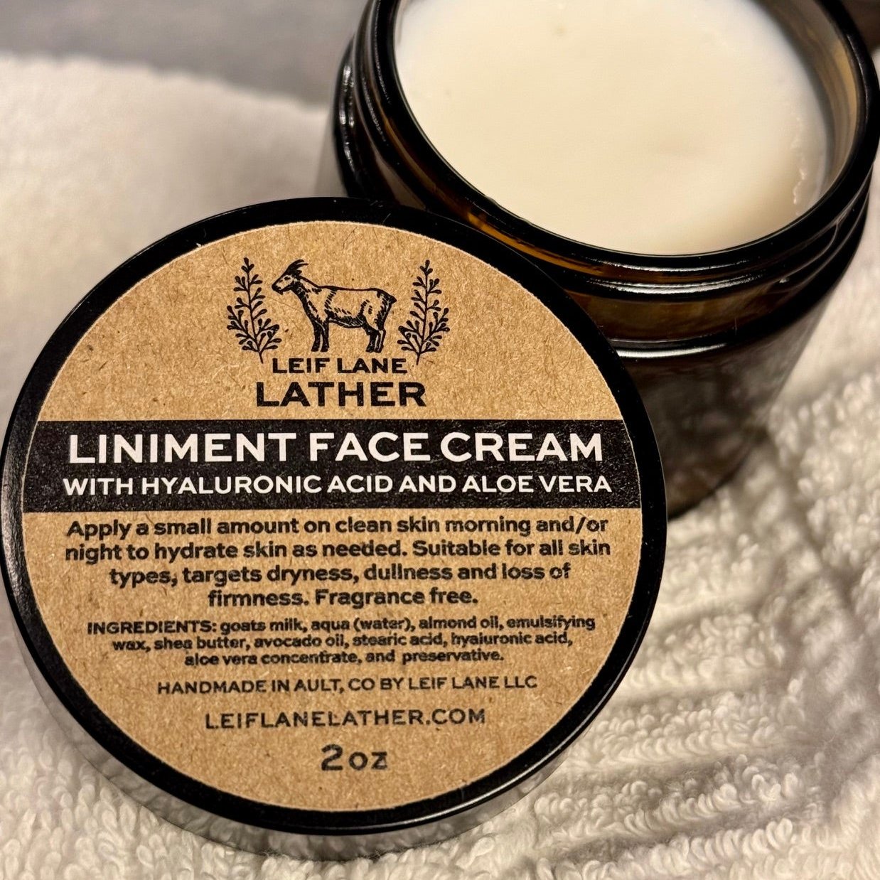 LINIMENT 2oz Face Cream